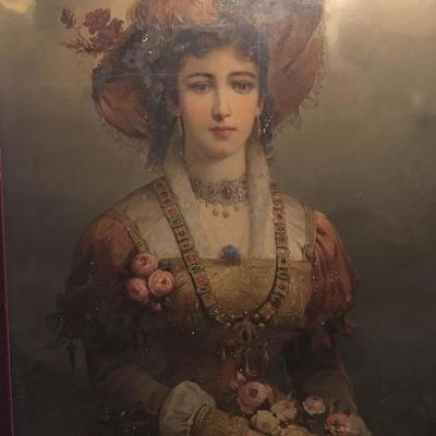 Willhelm Koller oil painting: Portrait of Empress Elisabeth of Bavaria  (44