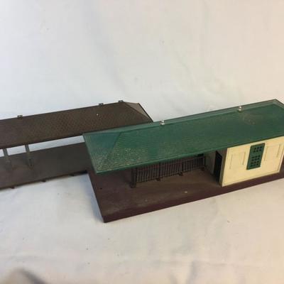 O gauge model train buildings and accessories