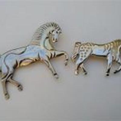 Sterling Horse Pendants