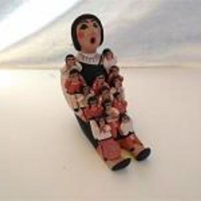 Edwina T. Tortalita Handmade Storyteller Figurine