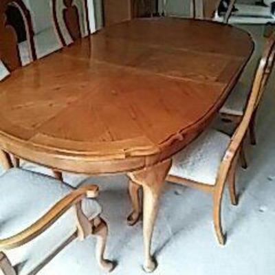 Stanley Dining Table and 6 Chairs