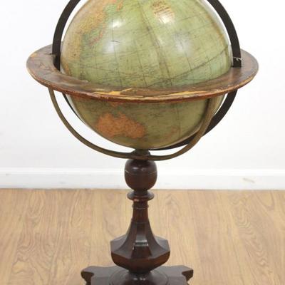 Lot 327: 18" Terrestrial Globe 