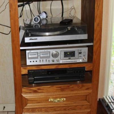 JVC working receiver and turntable