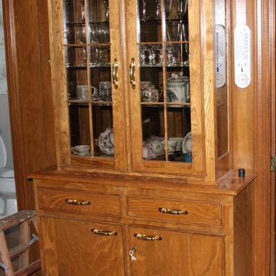 Another small china cabinet