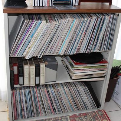 Vinyl LP's and 45's from the 40's thru the 70's