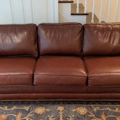 Nichols & Stone Leather Sofa
