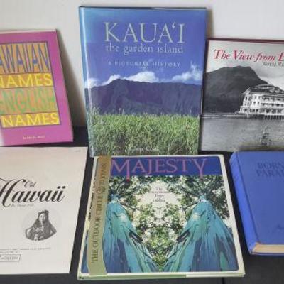 FWE041 Hawaii, Hawaiian Hard & Soft Cover Books
