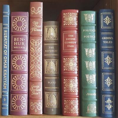 FWE053 The Easton Press Collector's Editions Leather-bound Books Lot #3
