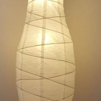 FWE032 Paper & Bamboo Hanging Lantern Light

