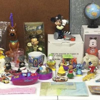 SLC088 Various Collectibles - Mickey, Snoopy, Disneyland, More
