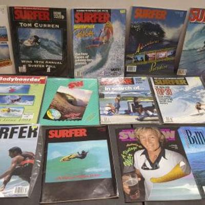 SLC081 Vintage Surfing Magazines
