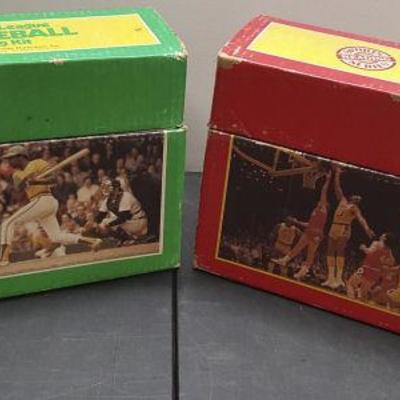 SLC065 Vintage Bowmar/Noble Baseball & Basketball Reading Kits 
