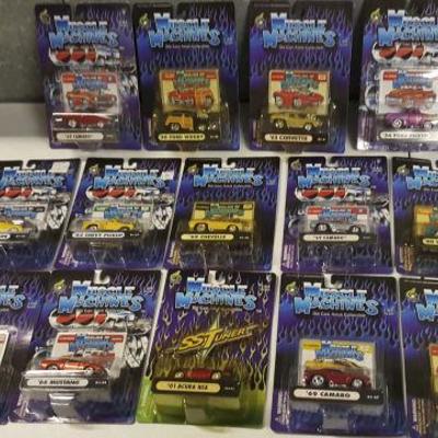 SLC041 Lot of 14 Muscle Machines Diecast Adult Collectible NIP

