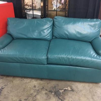 Leather sofa