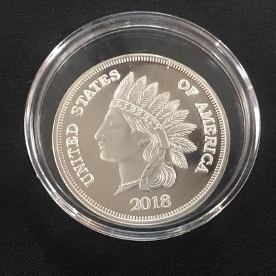 1 Troy Oz. Silver Proof- Indian Head