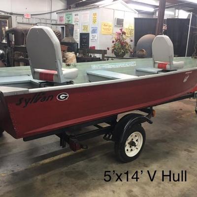 5'x14" V Hull John Boat