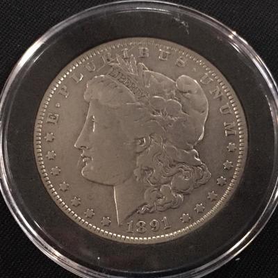 1891 O Morgan Dollar