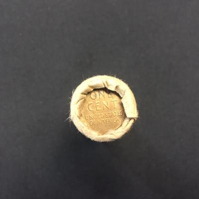 Window wrapped roll wheat pennies