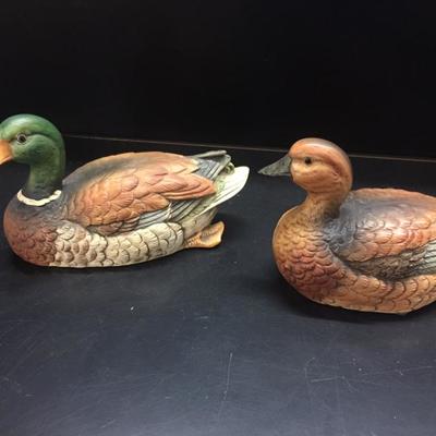 Porcelain Mallard Ducks by UCTCI