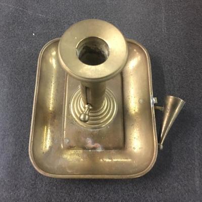 Vintage brass candleholder