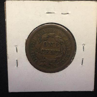 1854 Large Cent