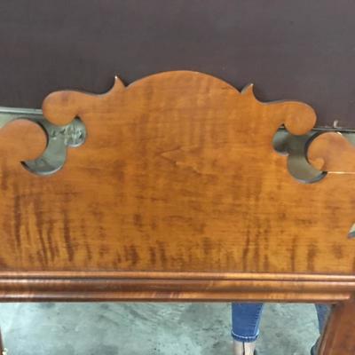 Wood Chippendale Reproduction Mirror Hand Made