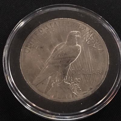 1922 AU Peace Dollar