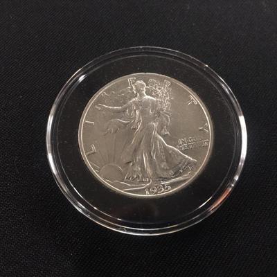 1935 S XF+ Walking Liberty Half-90% Silver