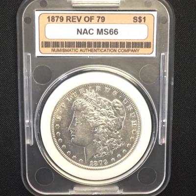1879 Rev of 79 MS66 Morgan