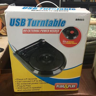 USB Turntable New