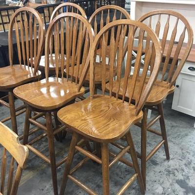 Oak Barstools