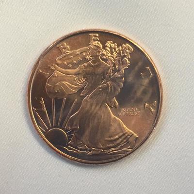 1oz Copper Eagle