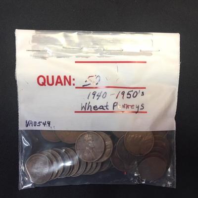 1940's-50's Wheat Pennies