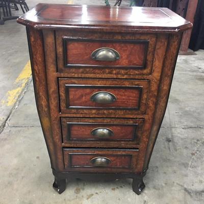 4 drawer Side Table