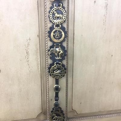 Brass Belt Wall Hanging