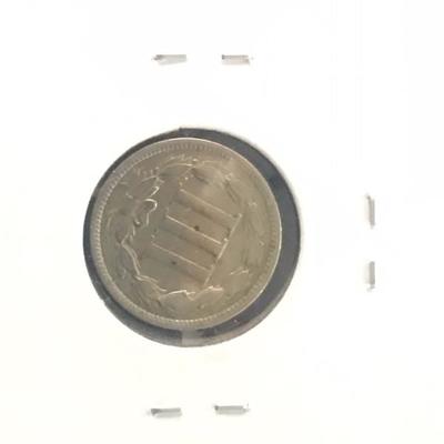 1886 Nickel 3 Cent Piece
