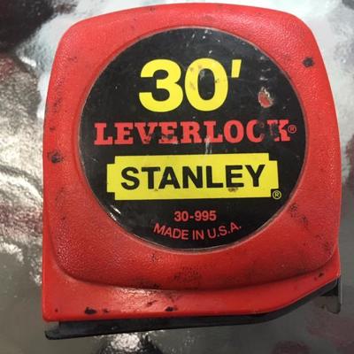 30' Stanley Leverlock Tape Measure