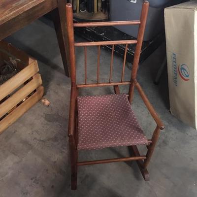 Child's Southern/Shaker Rocker