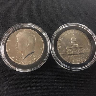 2 Bicentennial Kennedy BU 1/2 Dollars