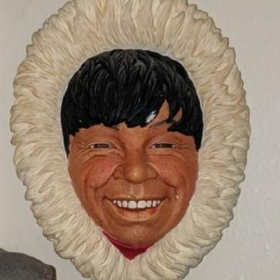 Eskimo
Produced 1969 to 1987. Series A Composite. Sculpted by Fred Wright. Height 8 inches. Fairly Common