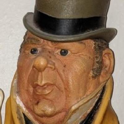 Mr Micawber
Produced 1964 to 1996. Sculpted be Fred Wright. Height 5.5 inches. Forms part of the 10no 'Charles Dickens Series...