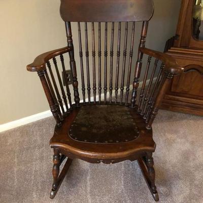  Family Heritage Estate Sales, LLC. New Jersey Estate Sales/ Pennsylvania Estate Sales. Antique Rocking Chair. 