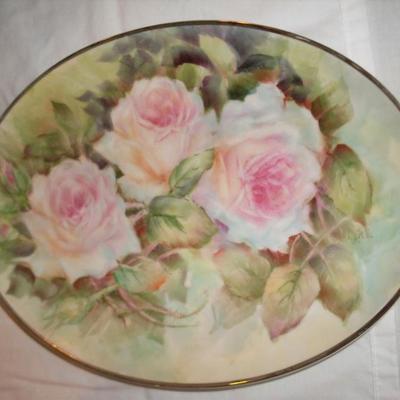 HAND PAINTED PLATE