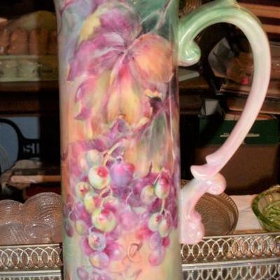 HAND PAINTED PITCHER