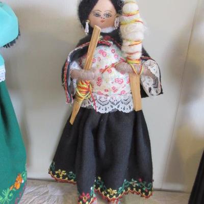 Handmade dolls from Ecuador