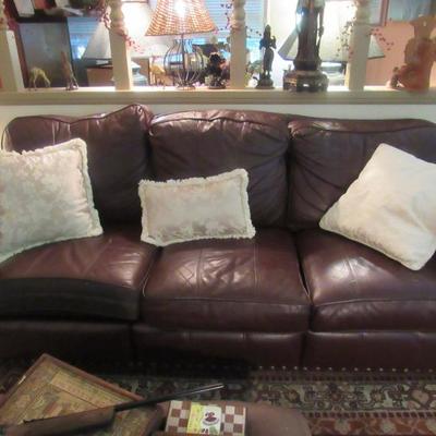 Italian Leather Sofa