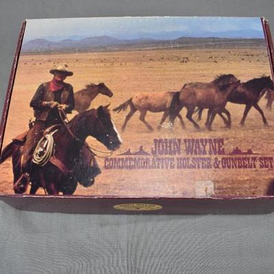 John Wayne Commemorative Holster & Gunbelt Set