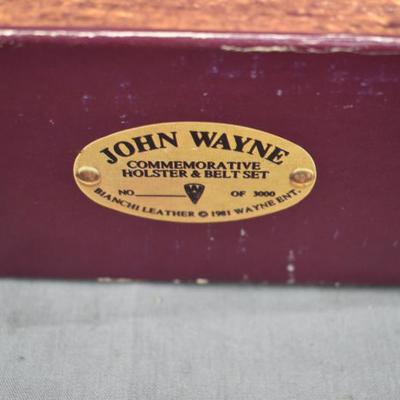 John Wayne Commemorative Holster & Gunbelt Set