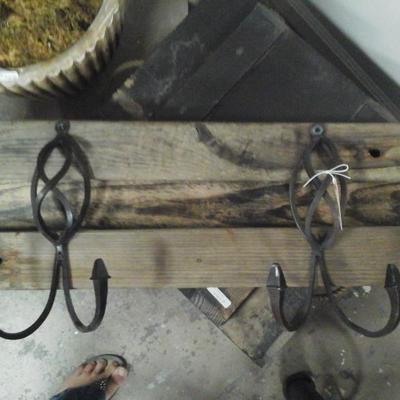 Artisan made hat rack. Was $150. now $89.