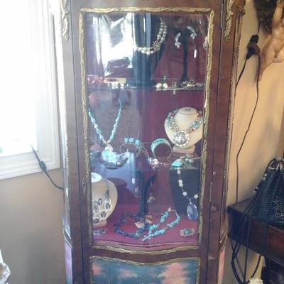 Vintage Victorian style display case. Was $265 now $200.